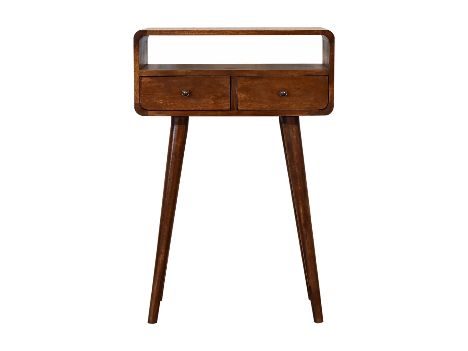 Table Console Mini en Châtaignier