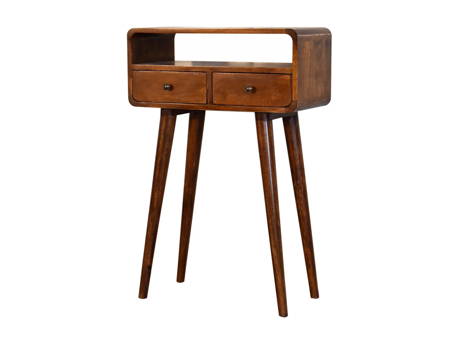 Table Console Mini en Châtaignier