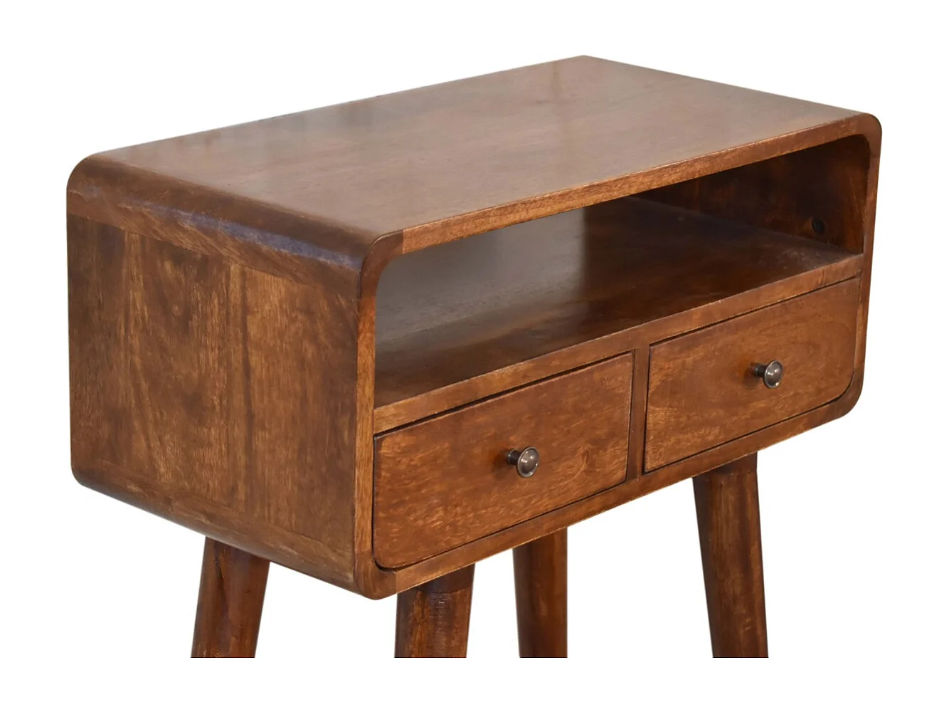 Table Console Mini en Châtaignier