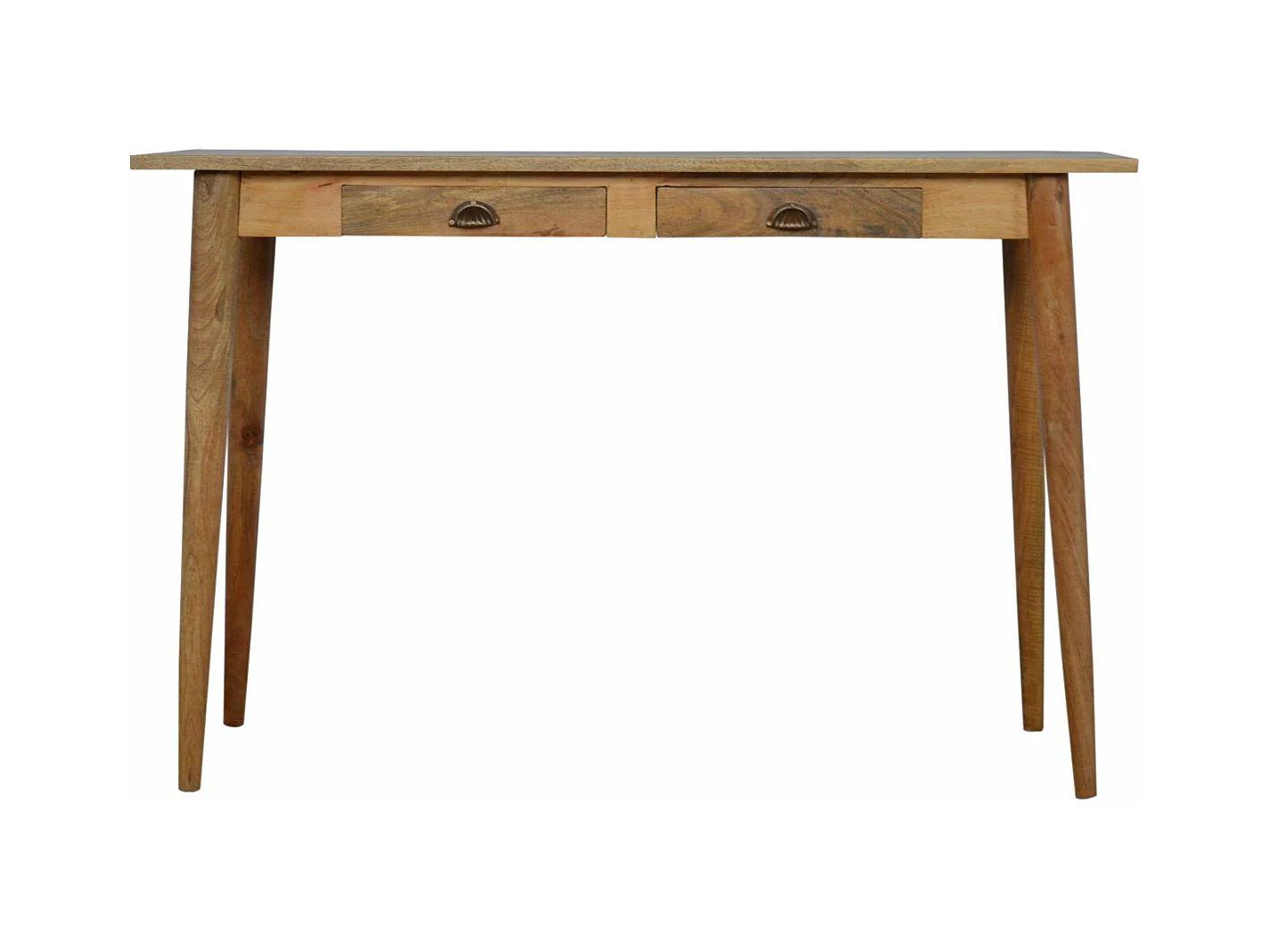 Bureau nordique à 2 tiroirs.