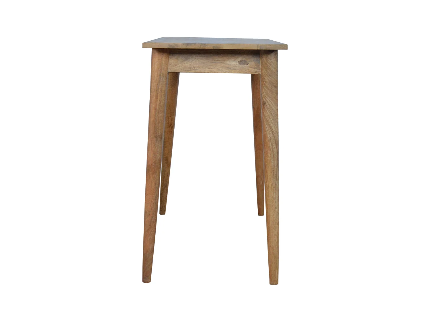 Artisan Furniture Dębowa biurko z 2 szufladami, nordycki styl