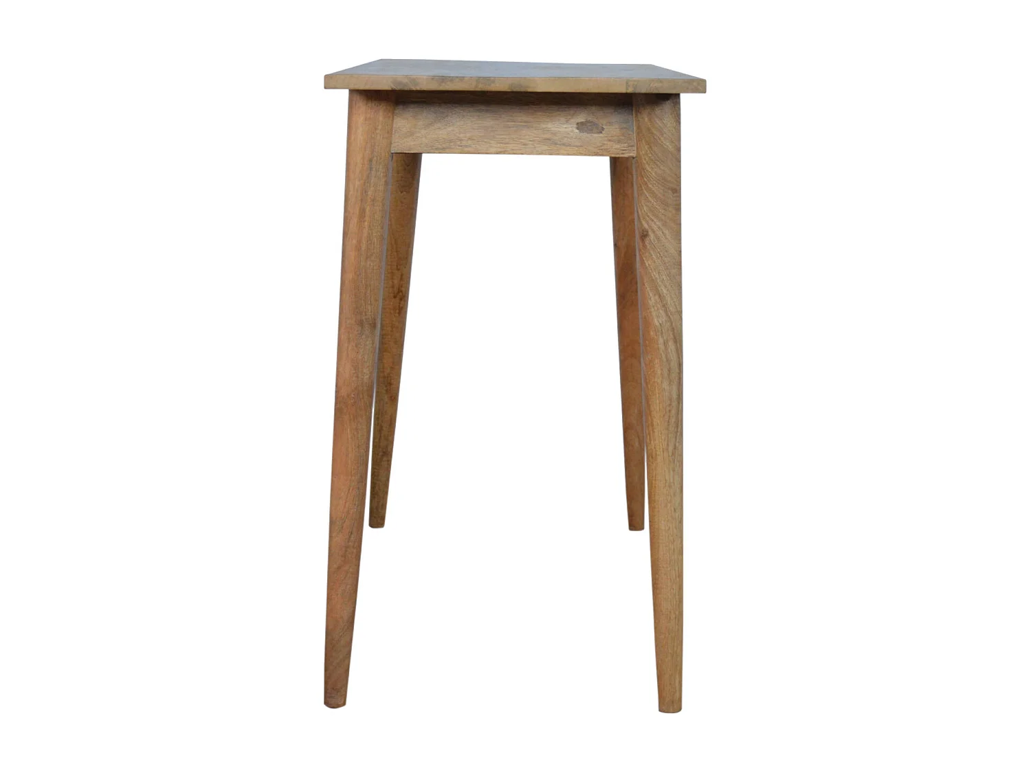 Artisan Furniture Massief Houten Eiken-achtige Schrijftafel met 2 Laden, Nordic Stijl