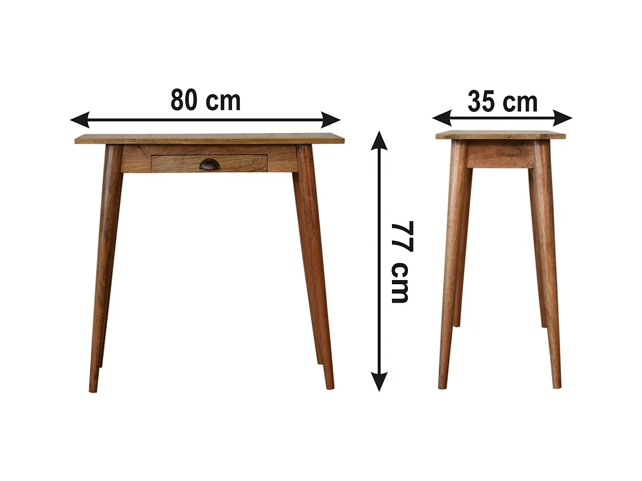 SCHREIBTISCH in Eichen-Finish
