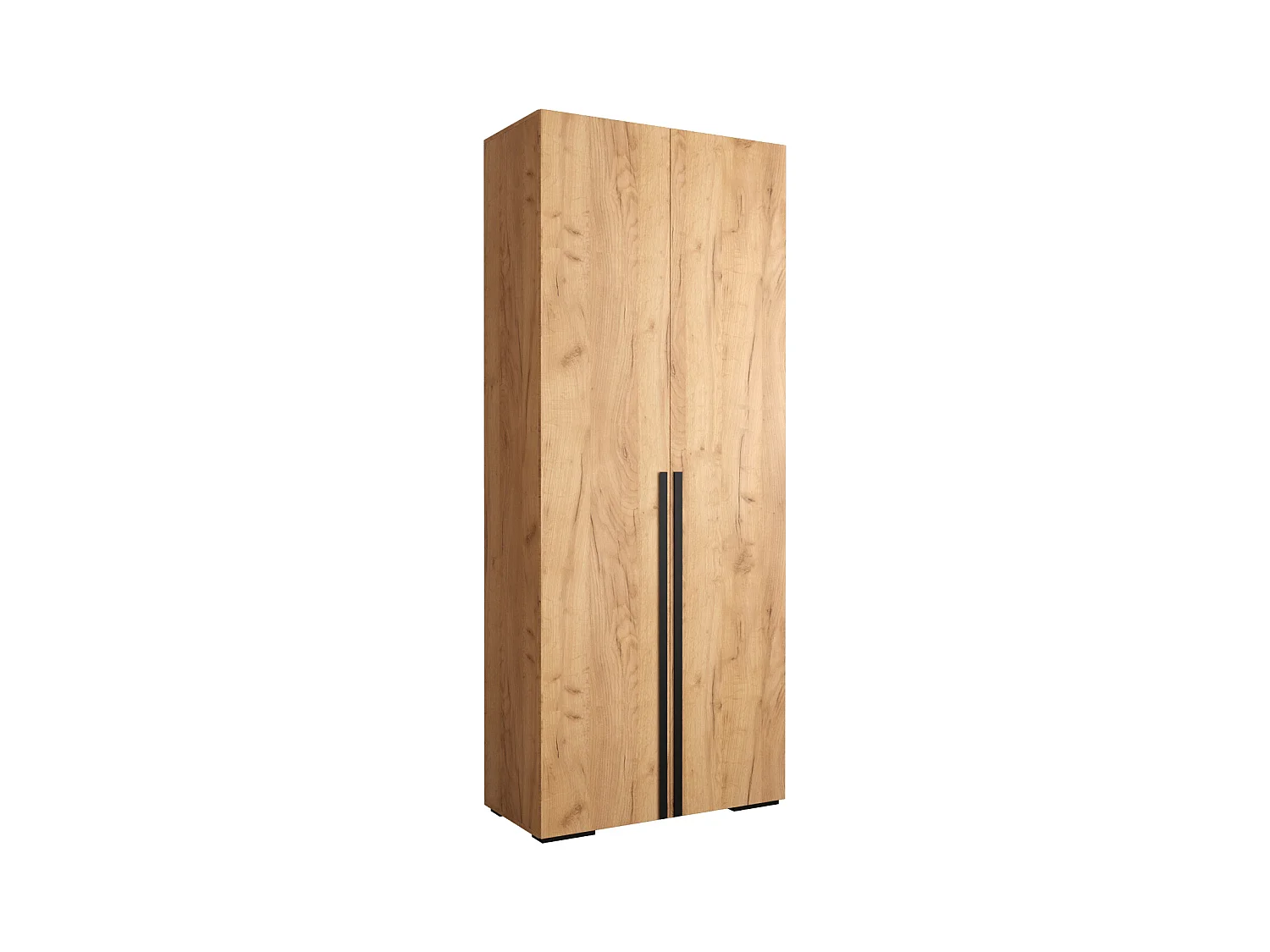 Armoire à portes battantes Manhattan 236,7/100/47 2 portes (craft gold)