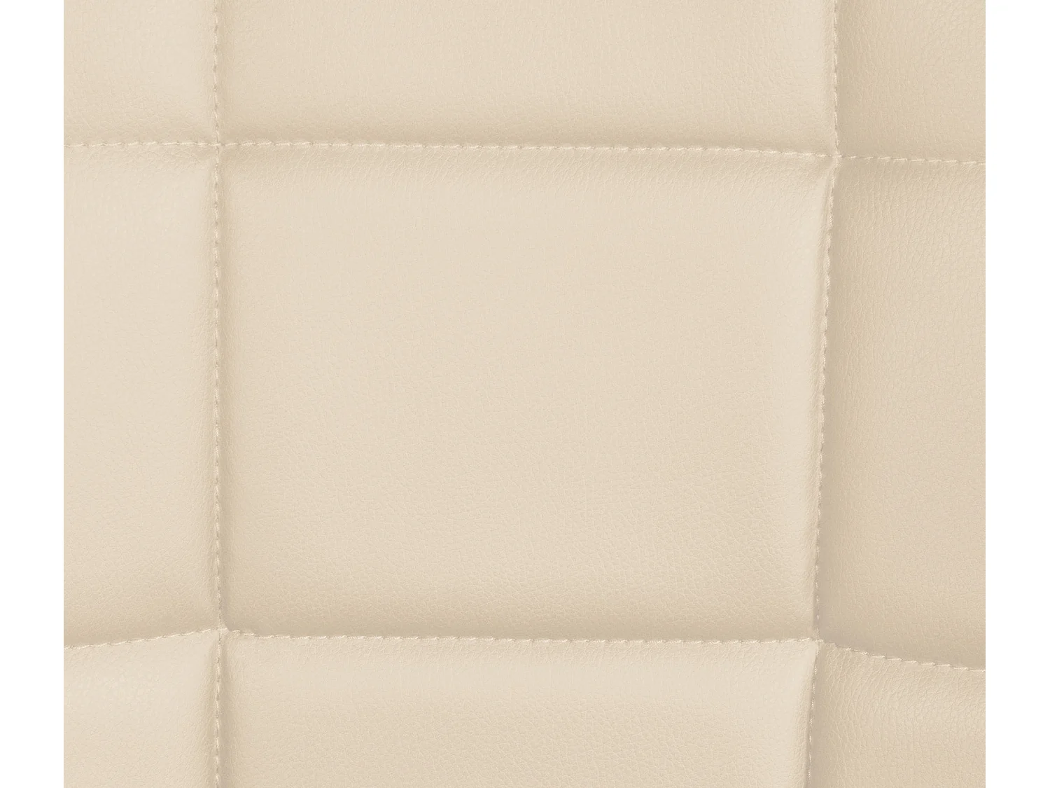 chaise salle à manger - Similicuir - Crème - Tom