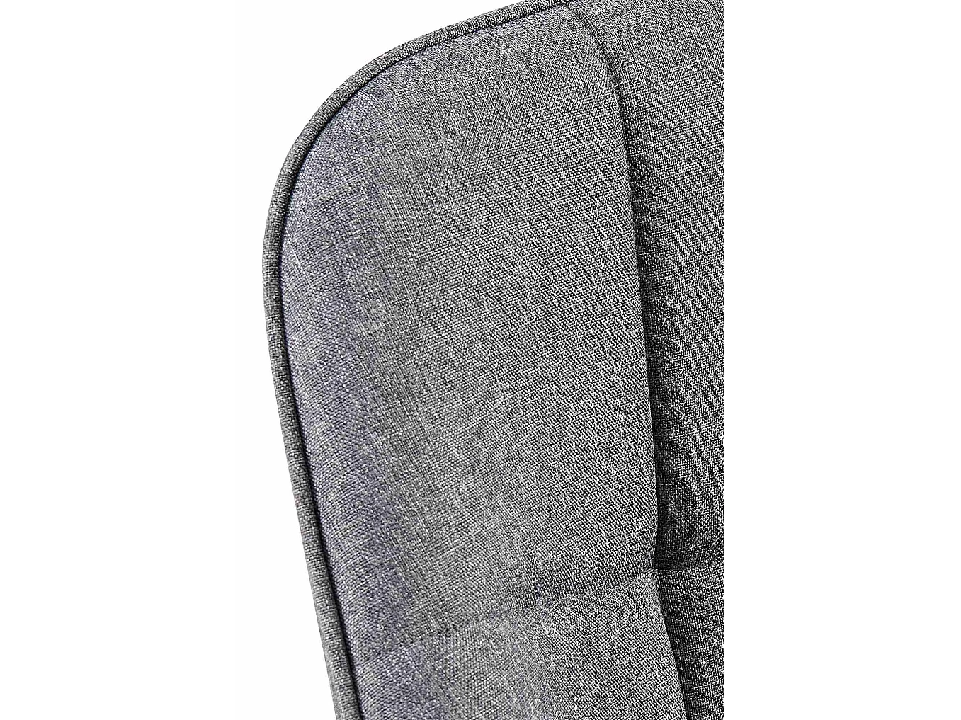 chaises avec accoudoirs - Tissu - Gris foncé - Roseville