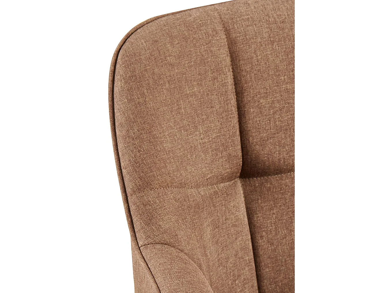 chaises avec accoudoirs - Tissu - Taupe - Roseville