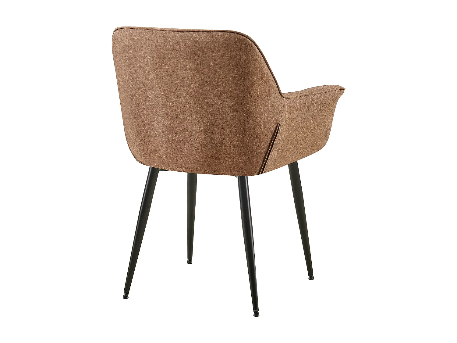 chaises avec accoudoirs - Tissu - Taupe - Roseville