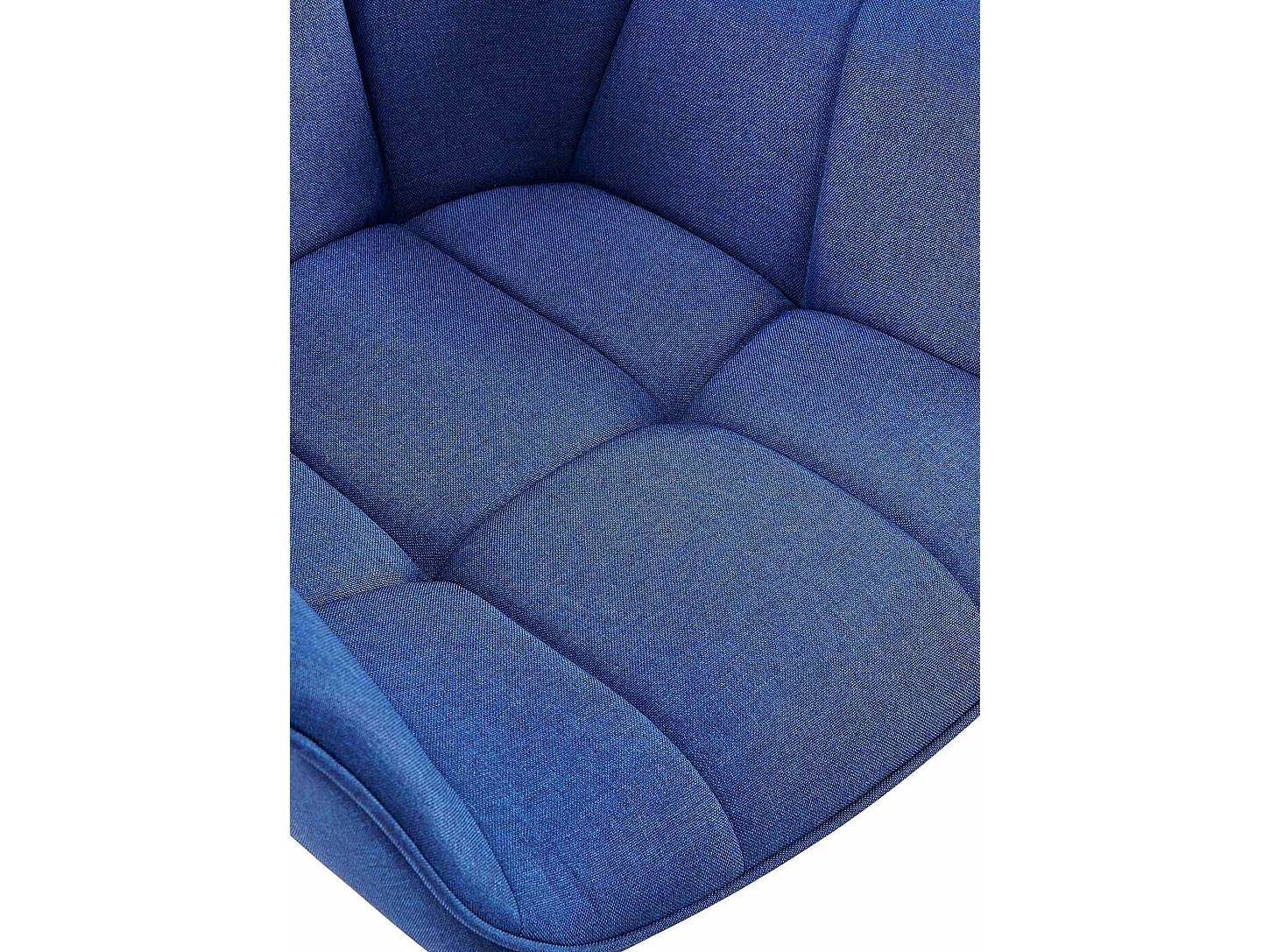 chaises avec accoudoirs - Tissu - Bleu - Roseville