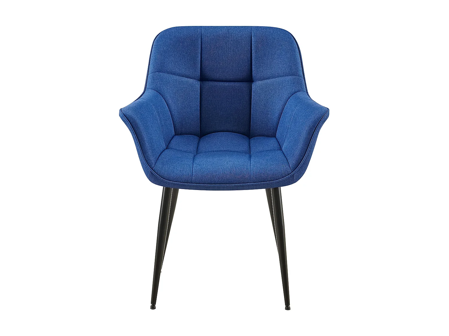 chaises avec accoudoirs - Tissu - Bleu - Roseville