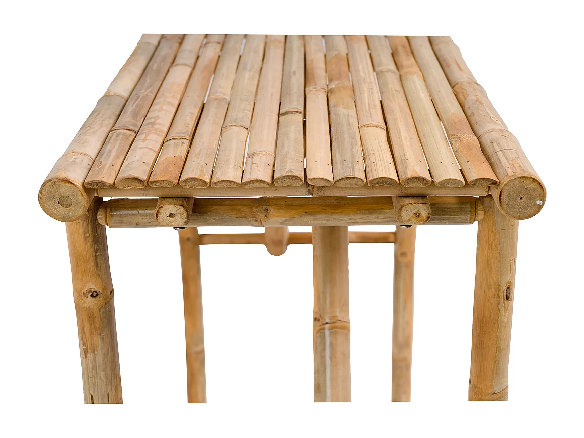 Console en bois de bambou massif