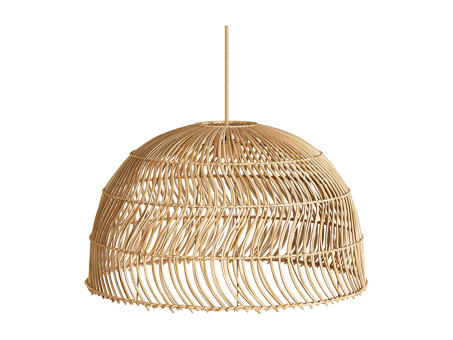 Lámpara colgante de Ratán - Boho Bali - Capril