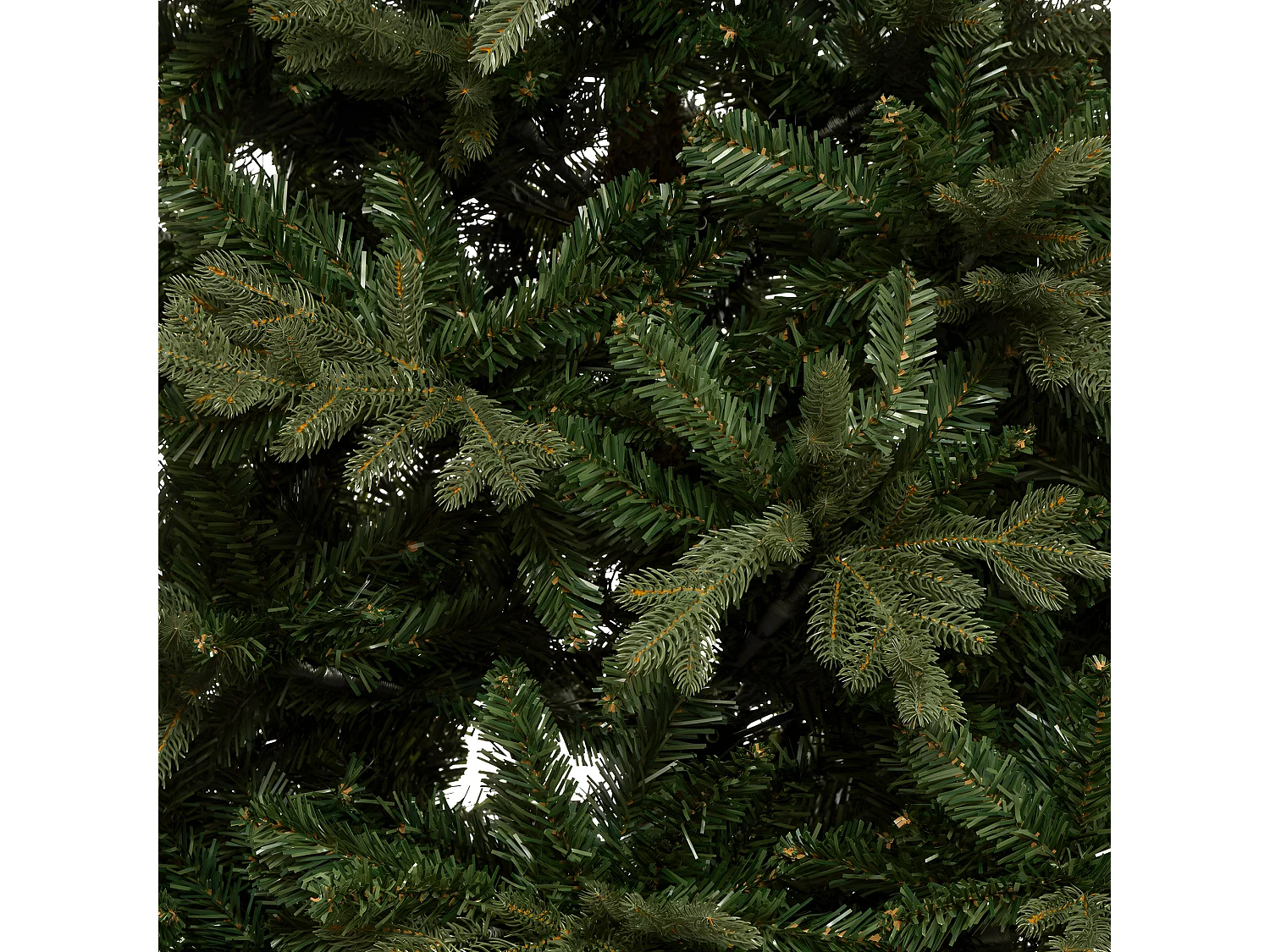 Sapin de Noël artificiel Vert 2 Tons H 210 cm