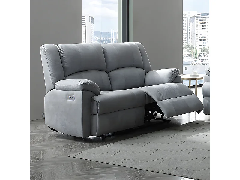 Canapé 2 places relax électrique M1806