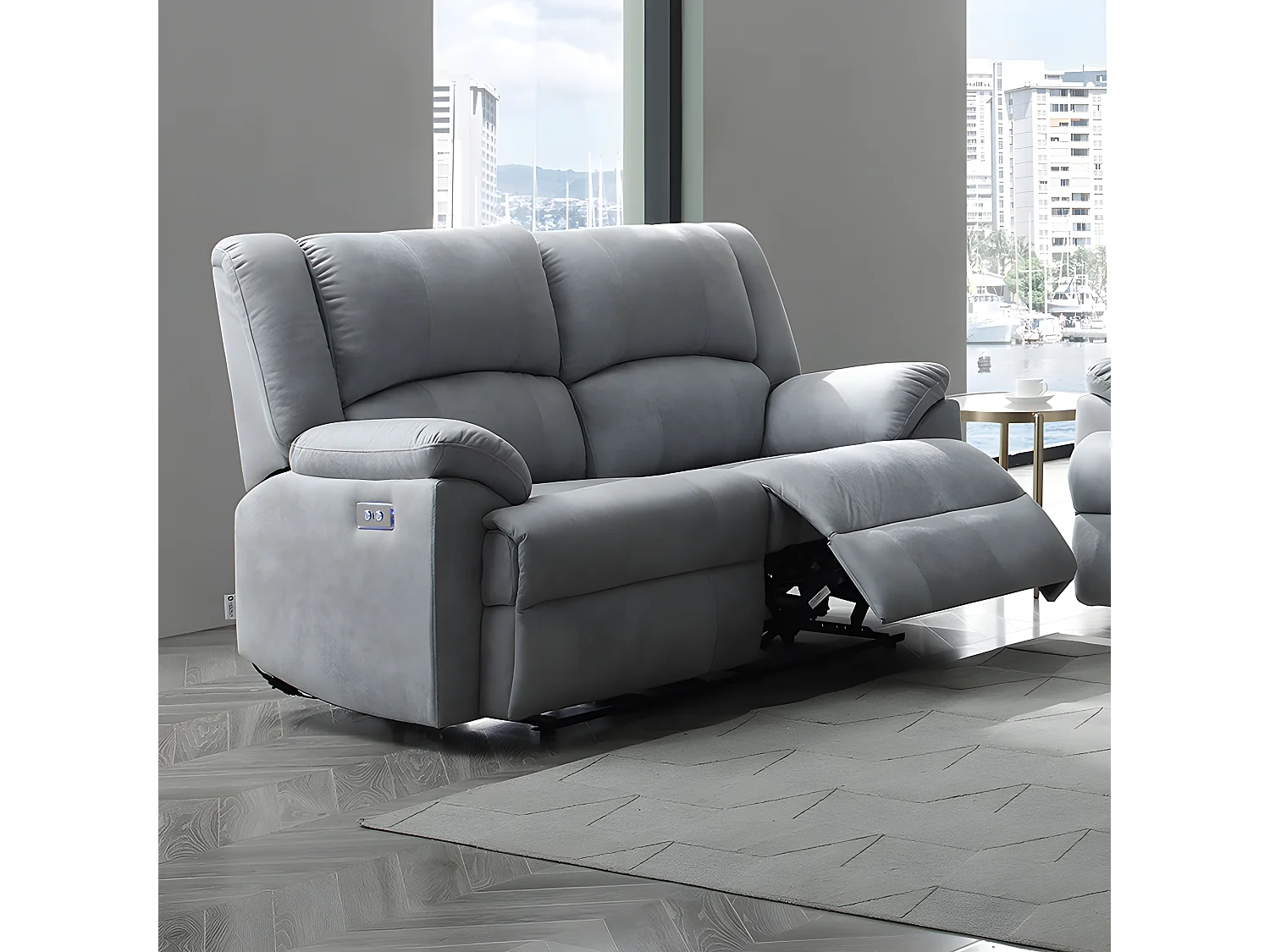 Canapé 2 places relax électrique M1806