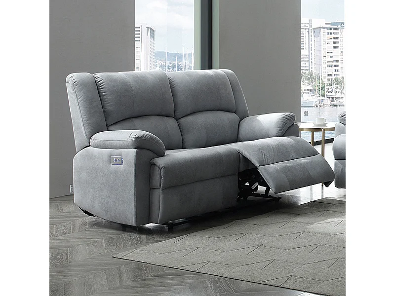 Canapé 2 places relax électrique M1806