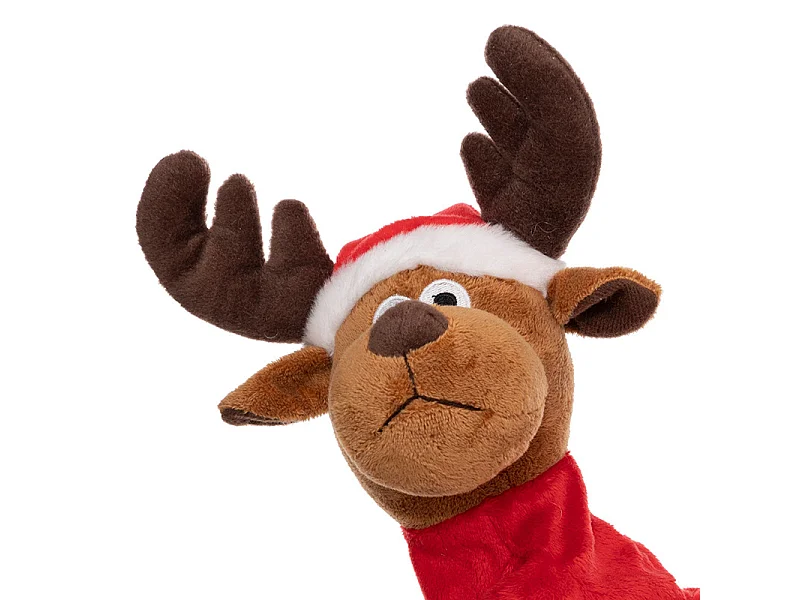 Automate de Noël Renne Fun musical et animé H 28 cm