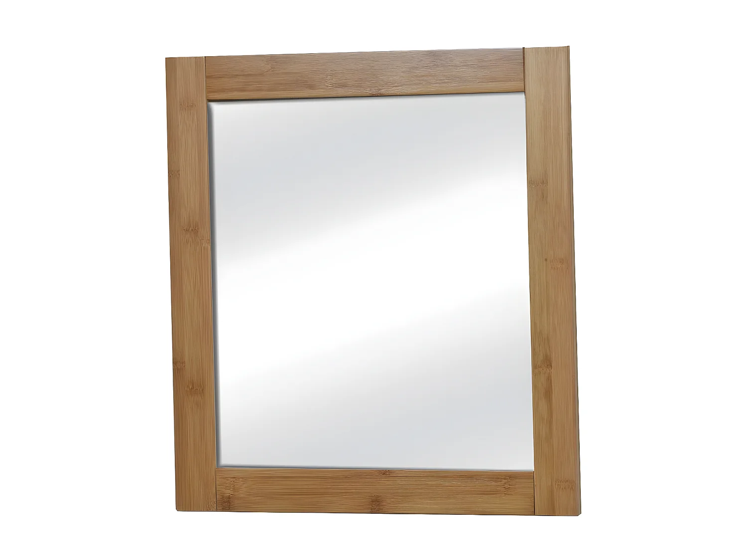 Miroir bois et bambou collection Mahé