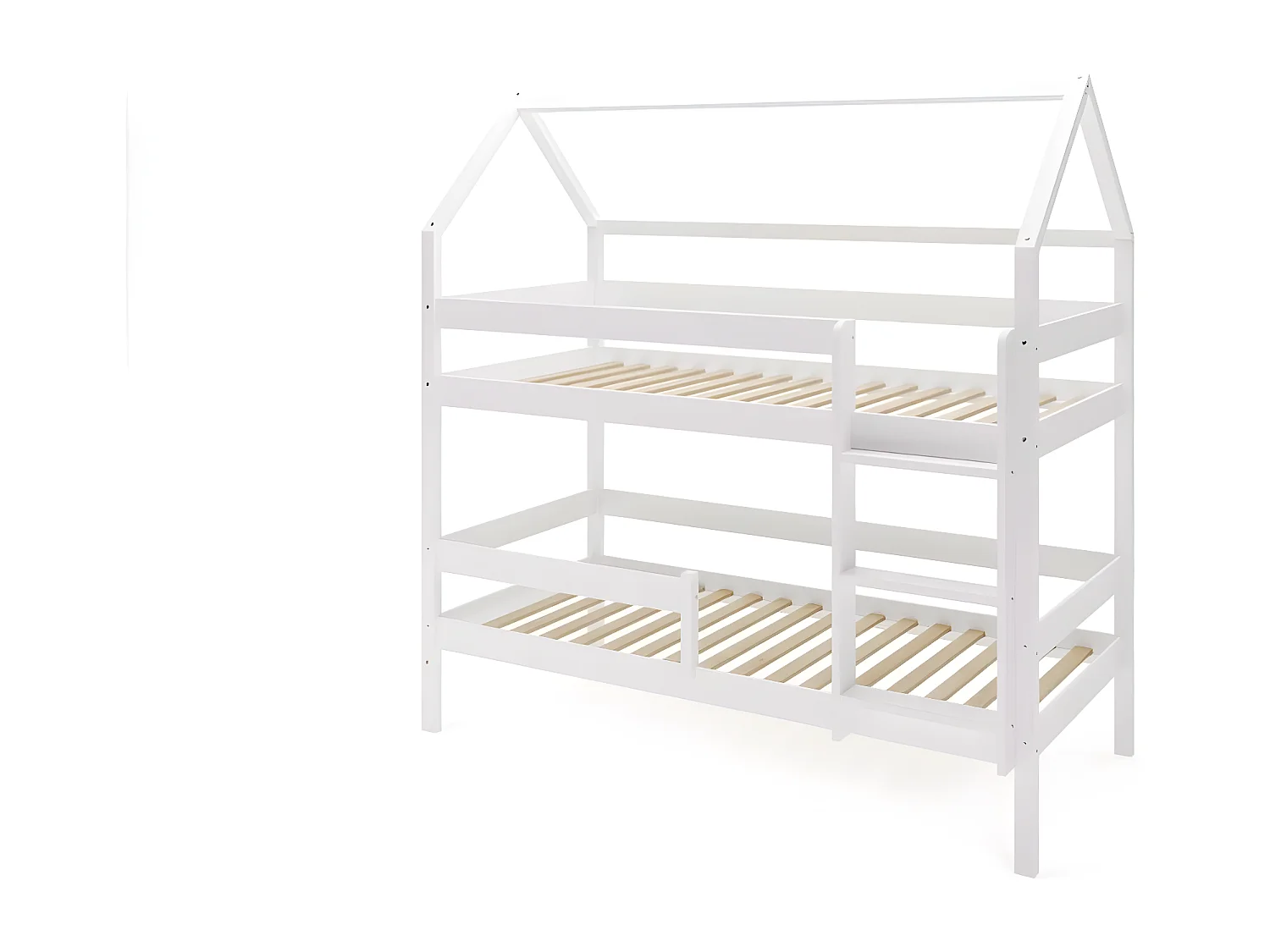 Hausbett EDEN HB005 97x211x134 Weiß