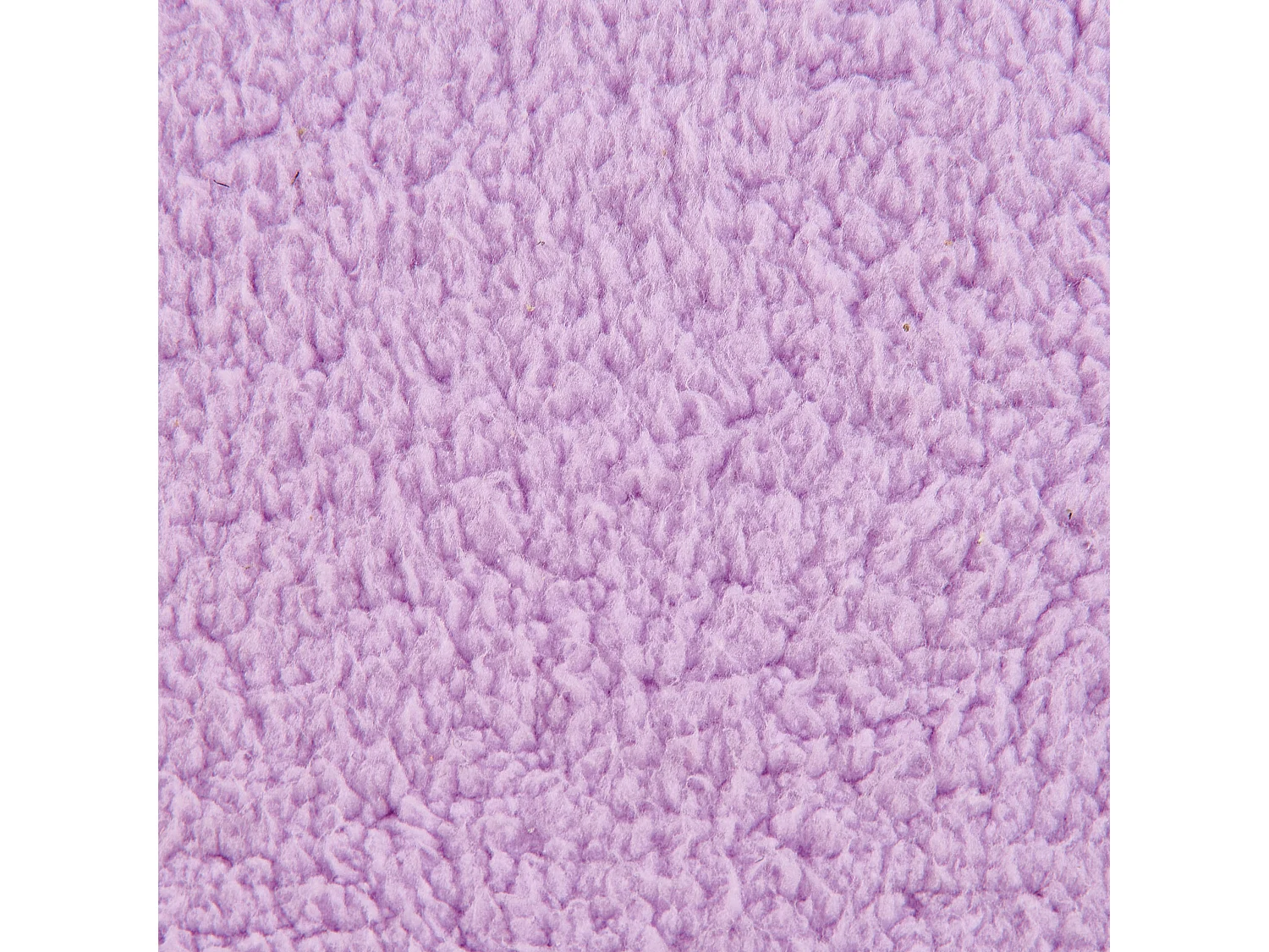 Pouf ALIPUR Bouclé Violet 40 cm 40 cm 40 cm