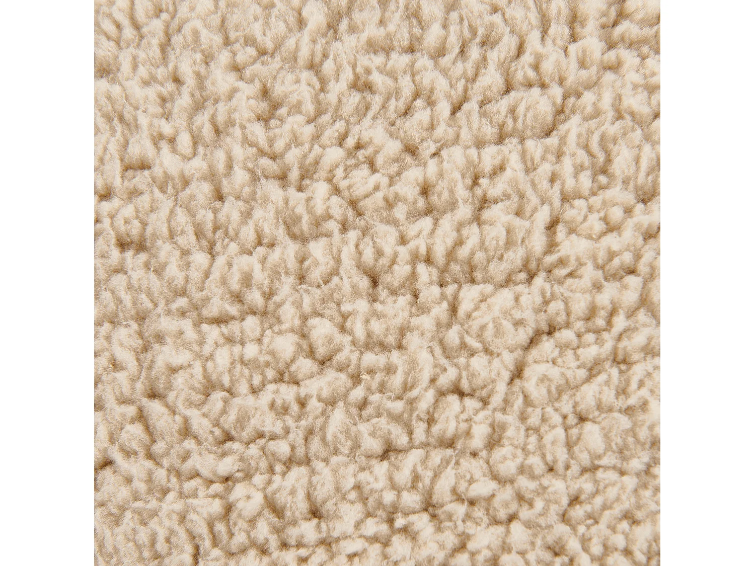 Pouf ADLANA Bouclé Beige