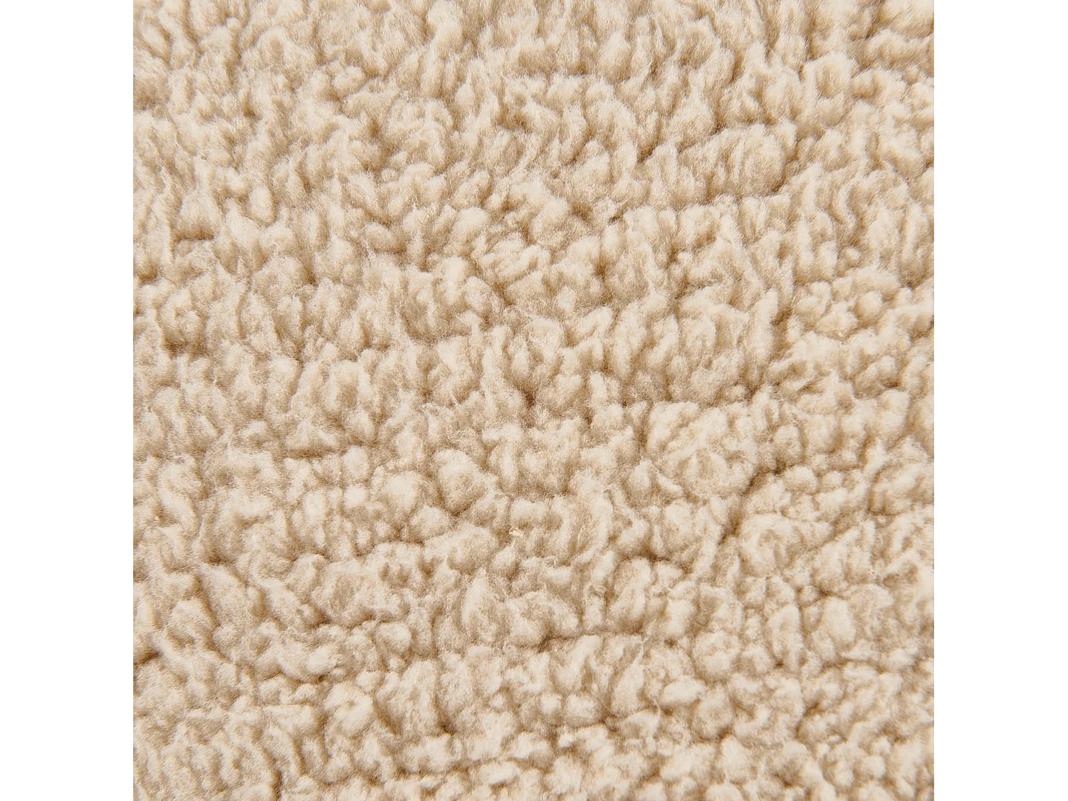 Pouf ADLANA Bouclé Beige