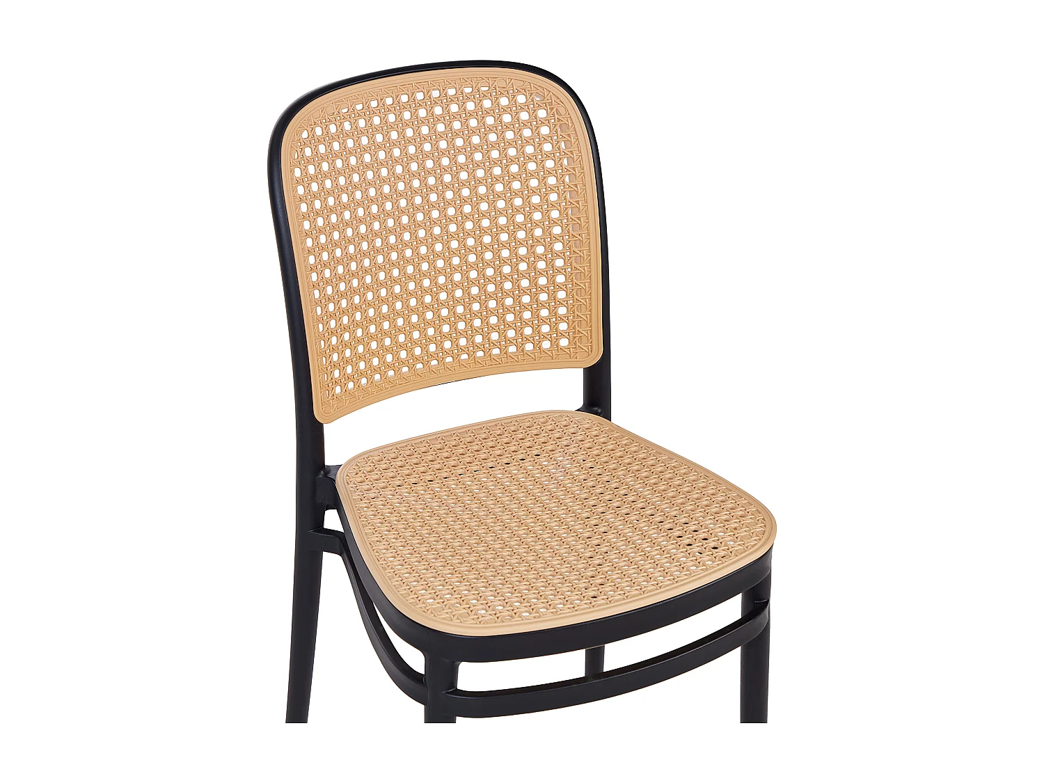 Conjunto de 4 sillas de comedor PLOSE Beige