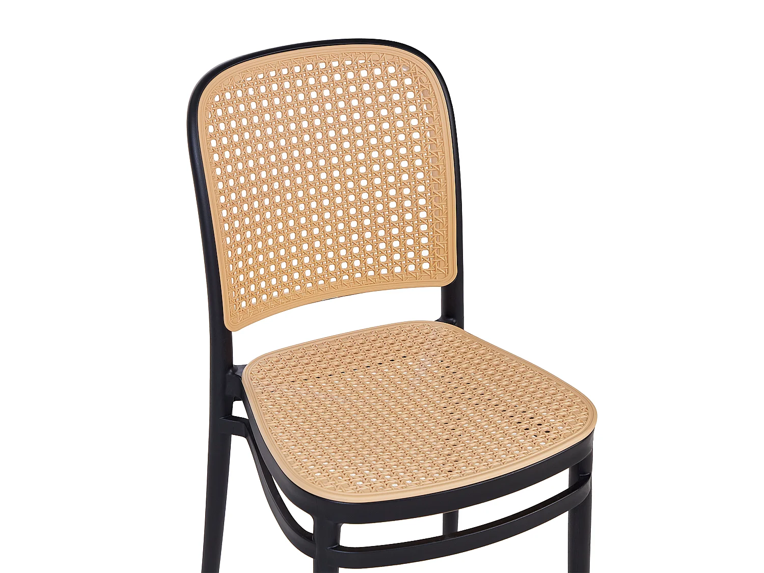 Set di 4 sedie da pranzo PLOSE Beige