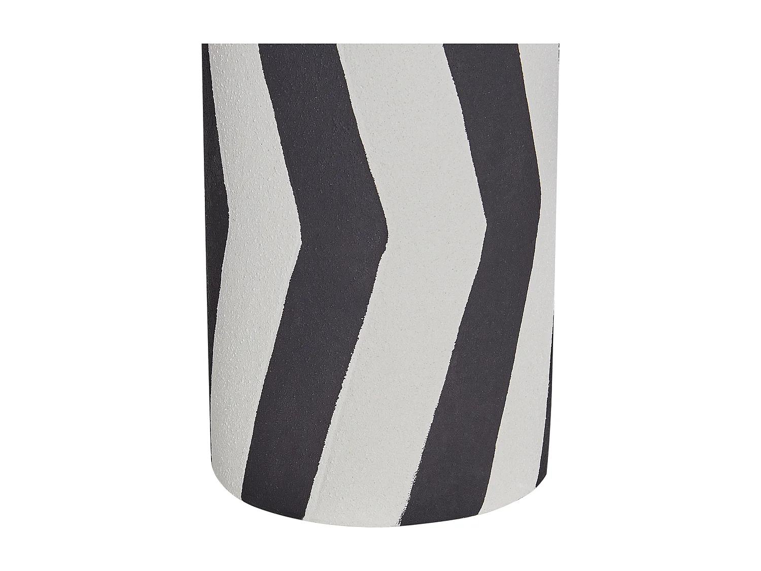 Vase à fleurs GOBY Grès 40 cm Blanc