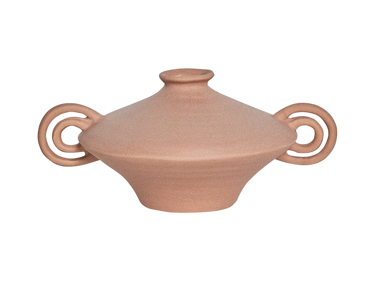 Vase à fleurs SURFPERCH Grès 16 cm Marron clair