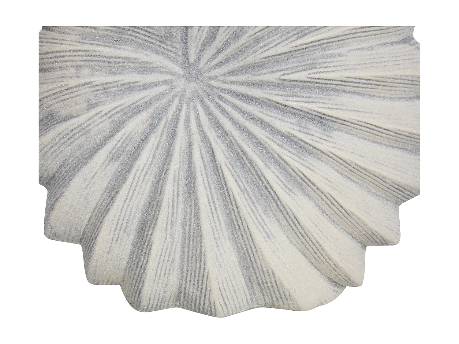 Blumenvase SCUP Steinzeug 28 cm Cremeweiss