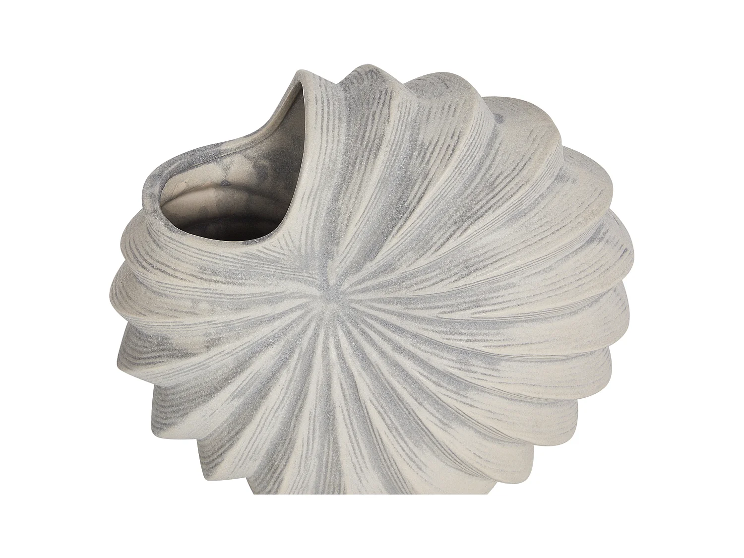 Bloemenvaas SCUP Steengoed 28 cm Gebroken wit