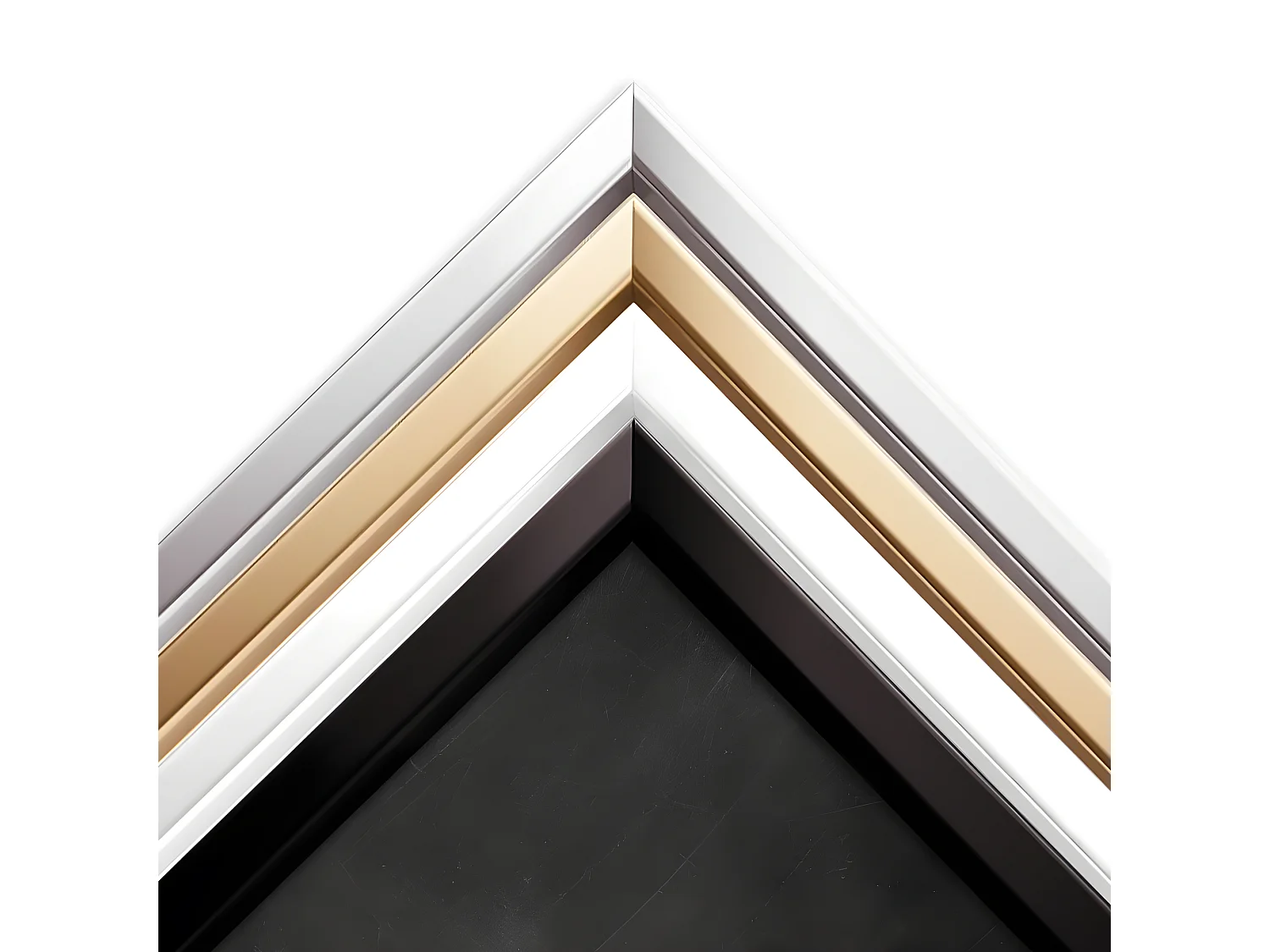 Kreidetafel mit robustem schwarzem Rahmen 60 x 40/40 x 60 + kostenlose farbige Kreide, starke Kreidetafel für Zuhause, Büro, Notizenorganisation