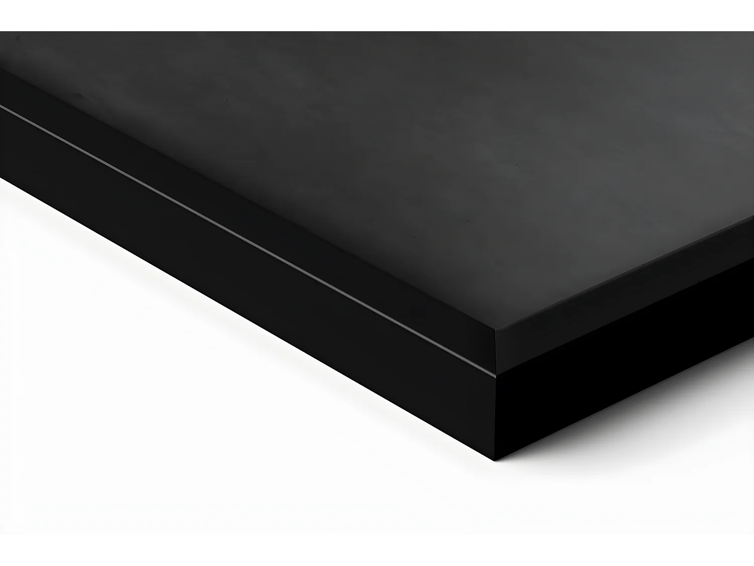 Tableau à craie avec cadre noir durable 60x40 / 40x60 + craie de couleur gratuite, tableau à craie solide pour la maison, le bureau, l'organisation des notes