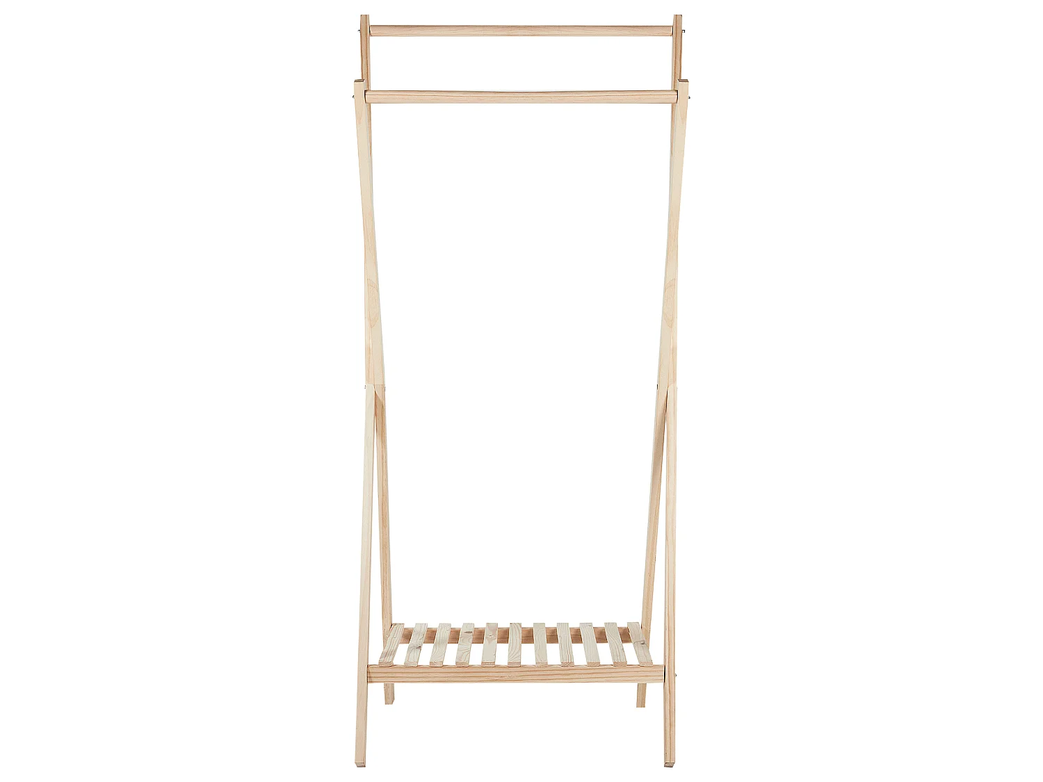 Coat Stand DENVER Light Brown