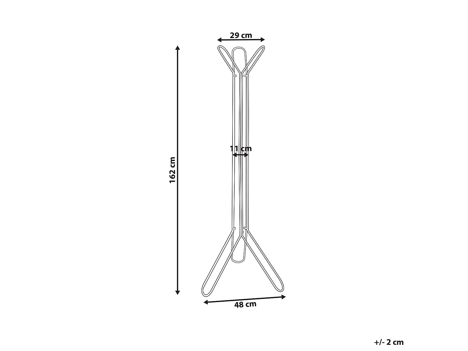 Coat Stand BRITTON Black