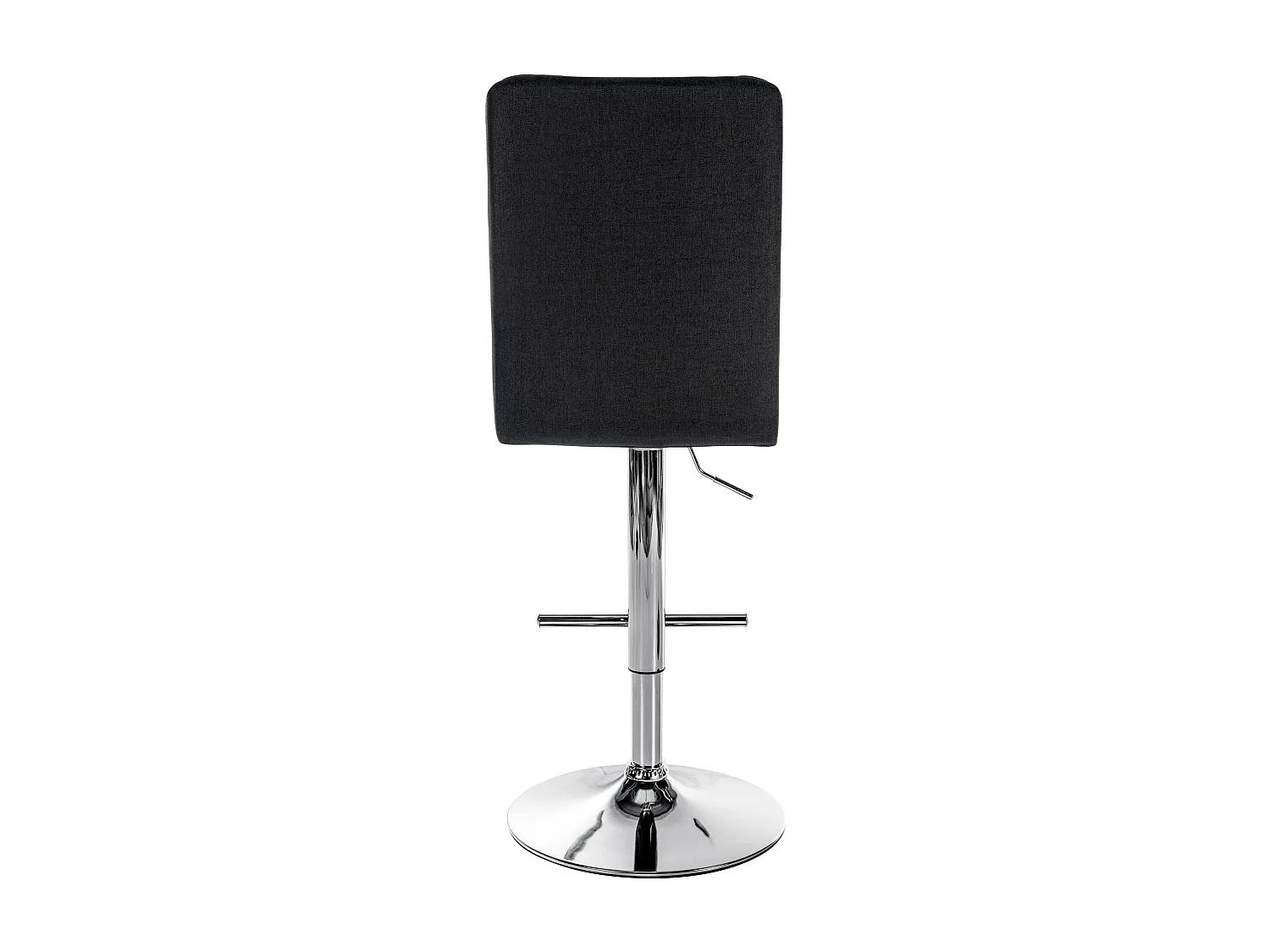 Sgabello da bar - Tessuto & Metallo - nero - Peking V2