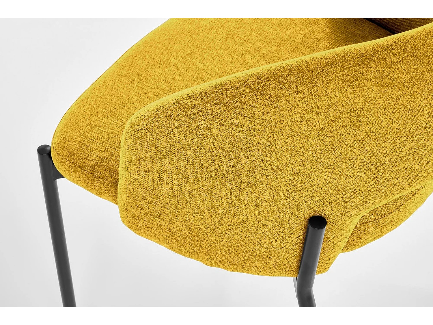 Stuhl K373 /Stoff/Gelb