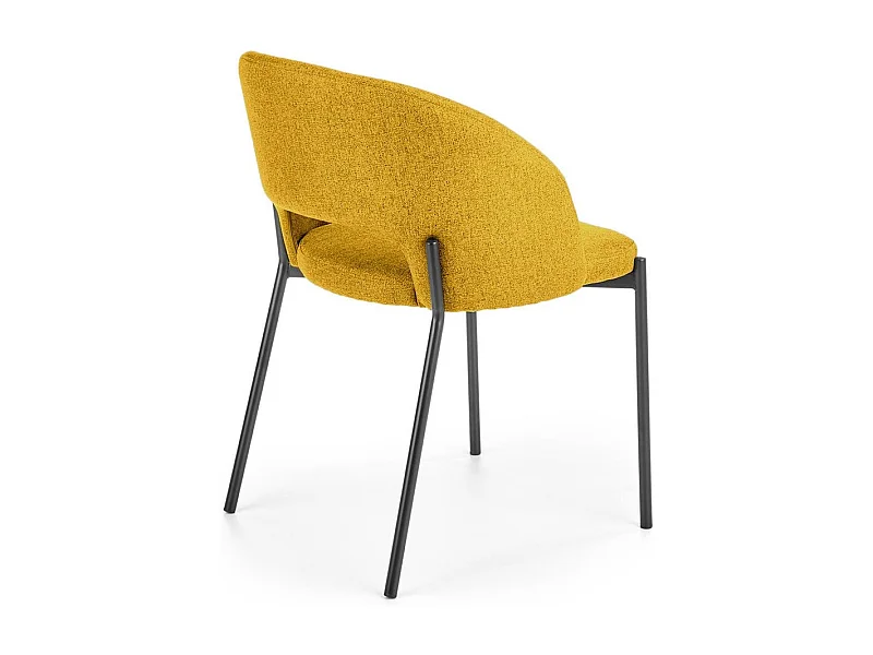 Sedia K373 /Tessuto/Giallo