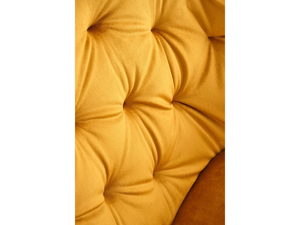 Sedia K487 /Tessuto-Velluto/Giallo
