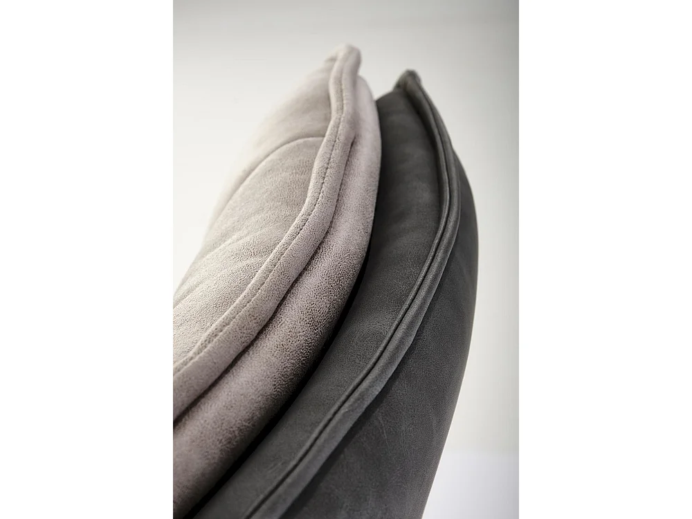 Stuhl K523/Kunstleder/Grau