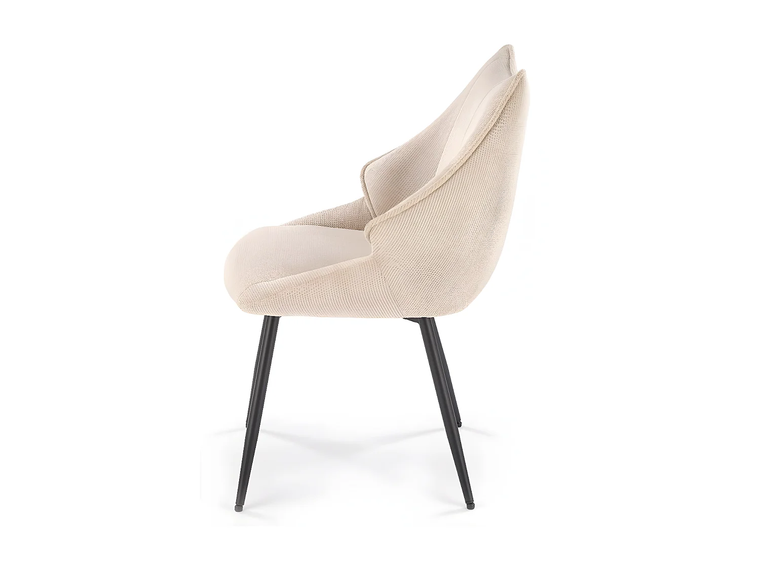 Chaise K543/Tissu/Beige