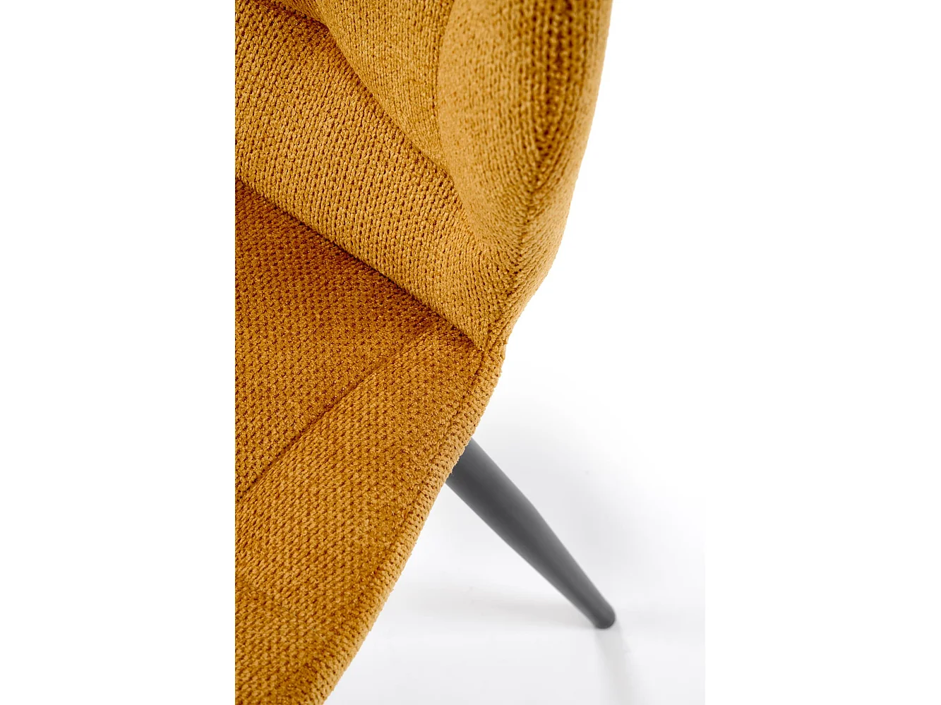 Krzesło tapicerowane K548 musztardowe