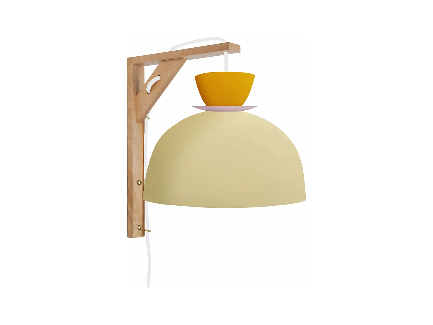 Applique 28cm. alliage jaune