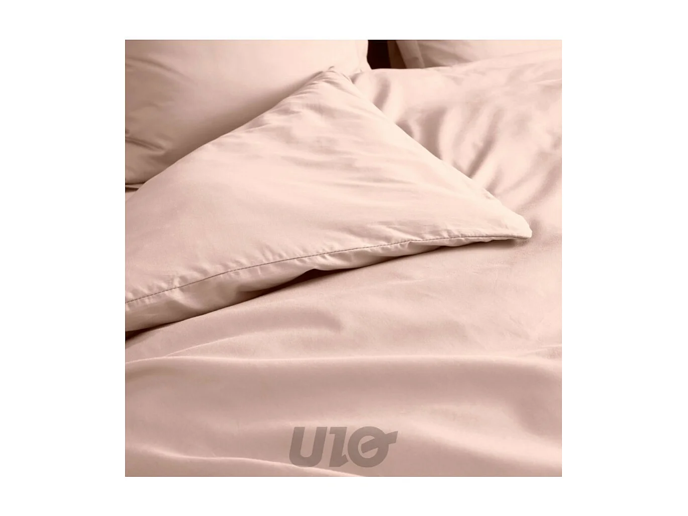 Housse de Couette "Percaline" 220x240cm Nude