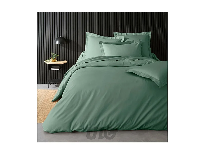 Housse de Couette "Percaline" 220x240cm Tilleul