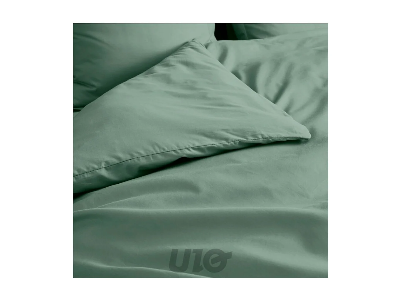 Housse de Couette "Percaline" 220x240cm Tilleul