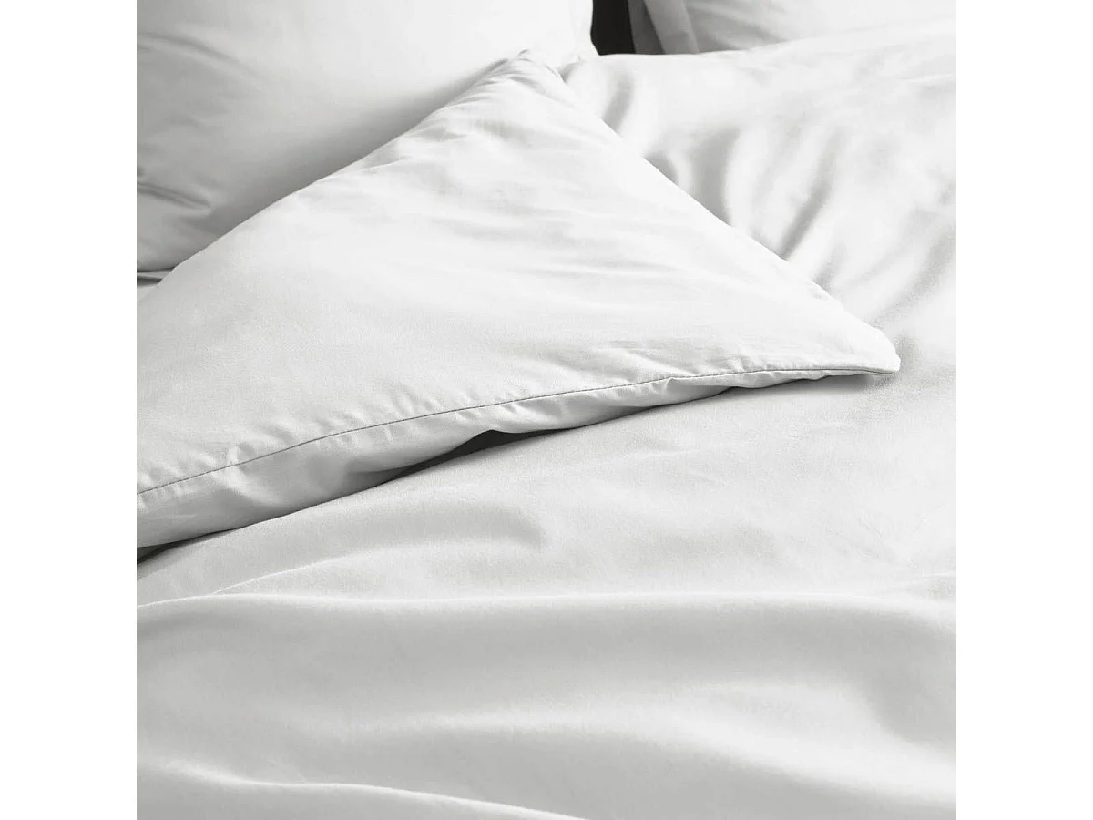 Housse de Couette "Percaline" 220x240cm White