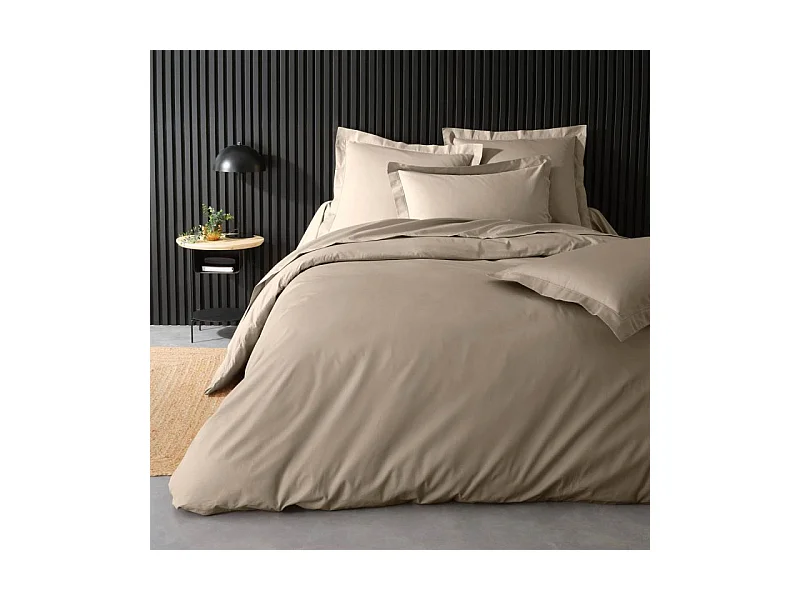 Housse de Couette "Percaline" 220x240cm Sable