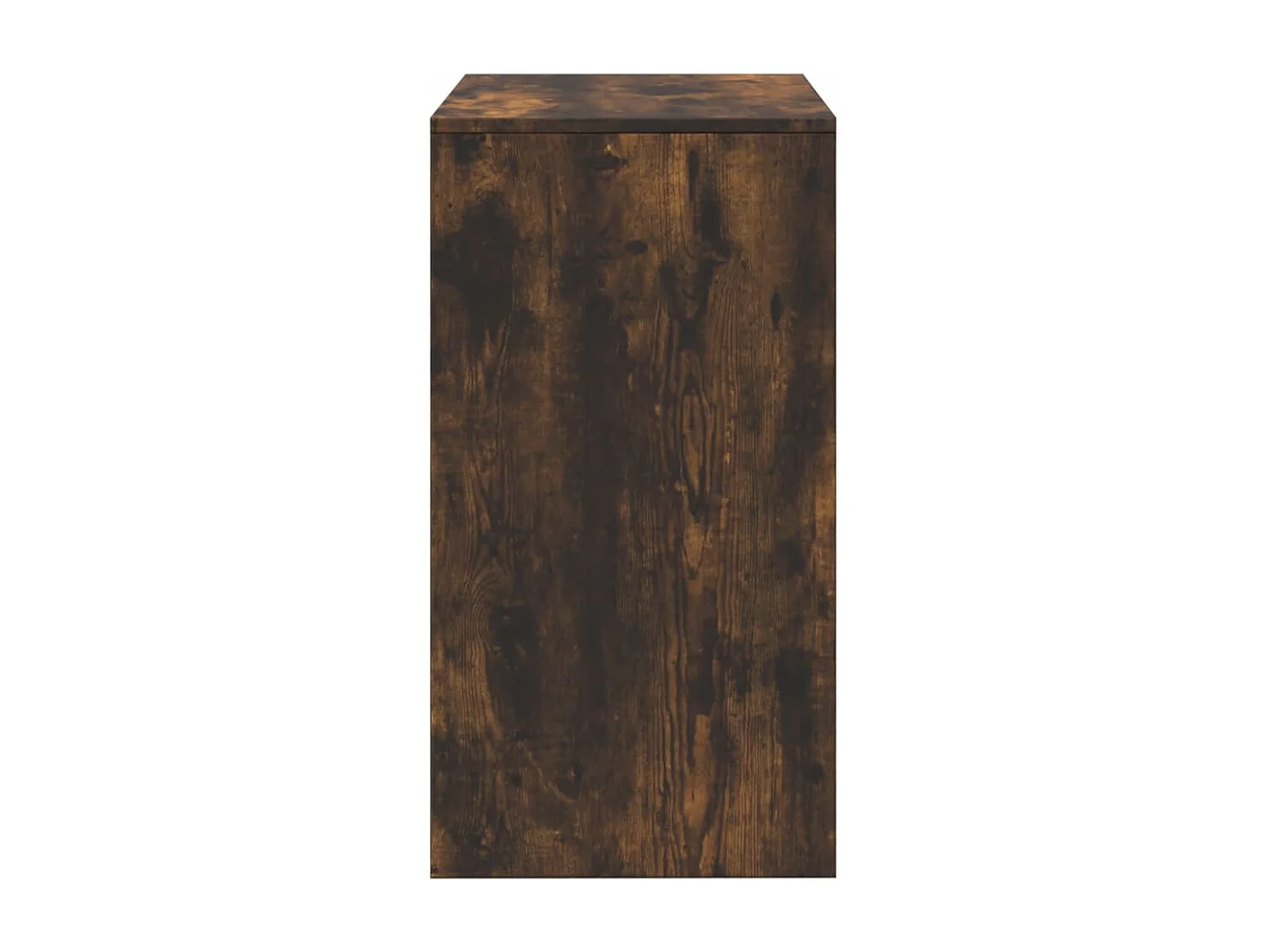 Coiffeuse et tabouret chêne fumé 60x40x113,5 cm